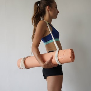 Tracolla Regolabile Per Tappetino Yoga - Cinghia Traspirante Per Trasporto Facile, Yoga E Pilates - Foto 10