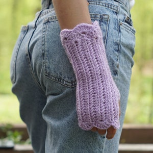 Pink and Gray Knit Gloves, Mohair Fingerless Gloves, Knitted Fingerless Gloves, Knit Texting Gloves, Mohair Winter Accessories image 6