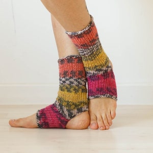 Colorful Yoga Socks, Flip Flop Socks, Yoga Gift, Grip Socks, Gift Under 50 For Woman, Boot Socks, Piyo Socks, Christmas Gift, Pilates Socks
