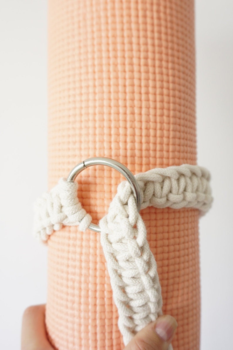 Yoga Mat Strap Macrame Yoga Mat Carrier Yoga Gift Yoga Mat Etsy