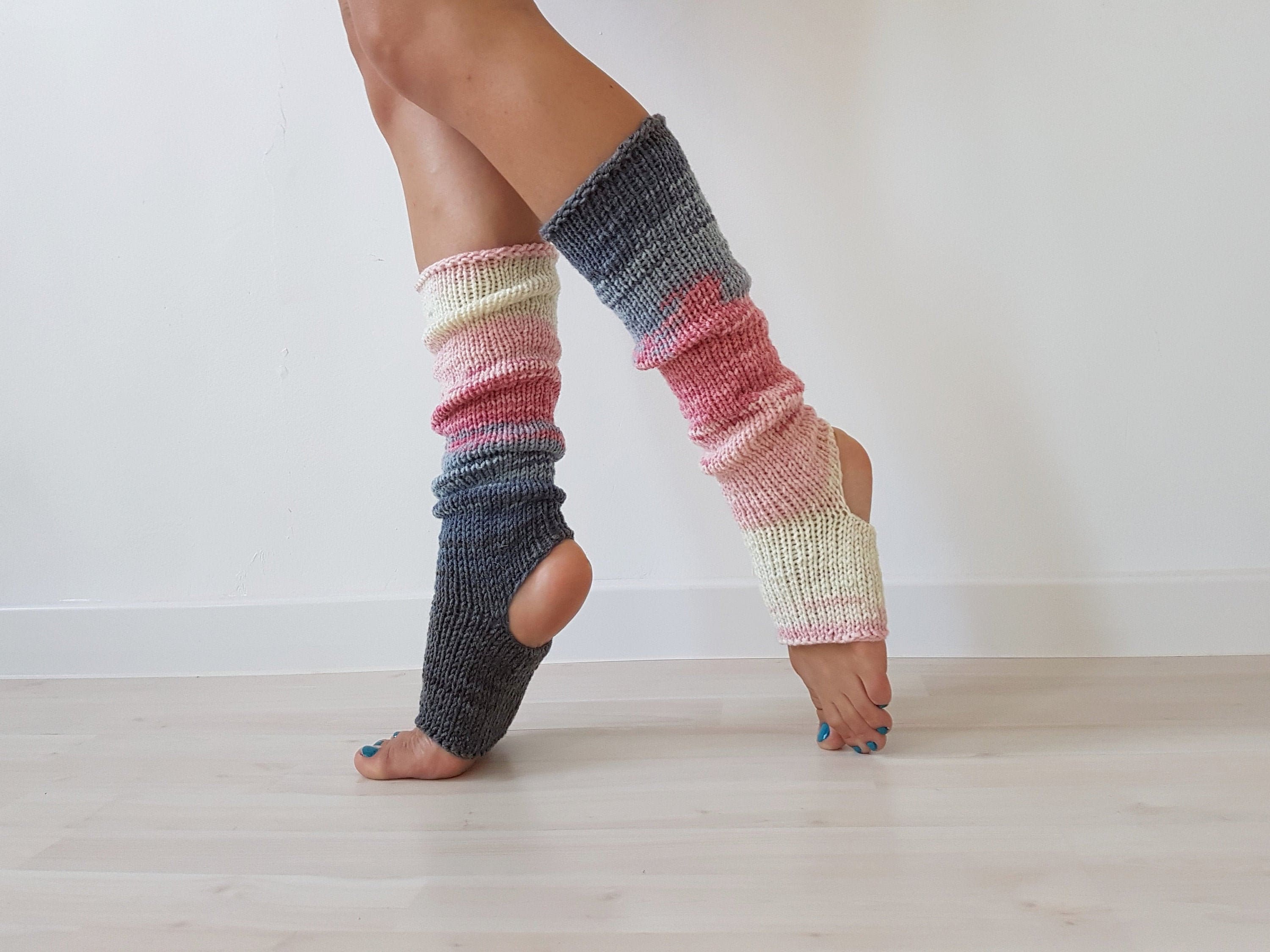 Yoga Socks Leg Warmers For Home Yoga Yoga Leg Warmers Etsy