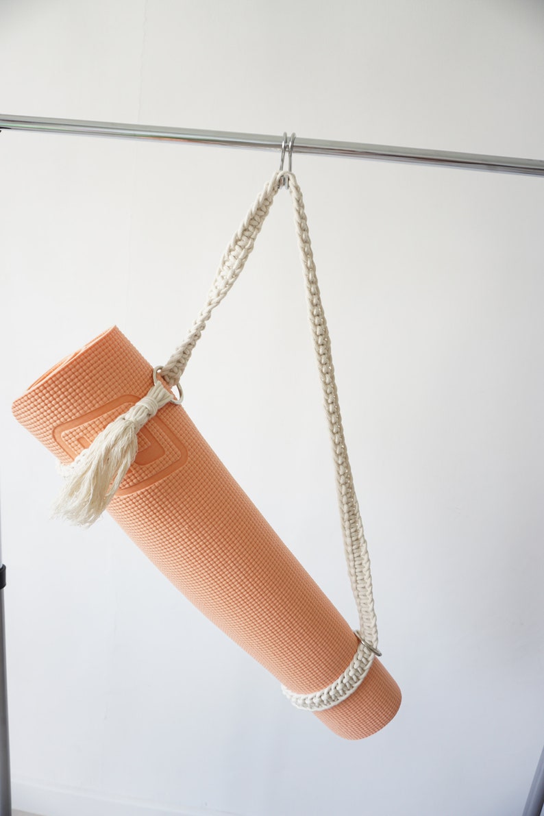 Yoga Mat Strap Macrame Yoga Mat Carrier Yoga Gift Yoga Mat Etsy