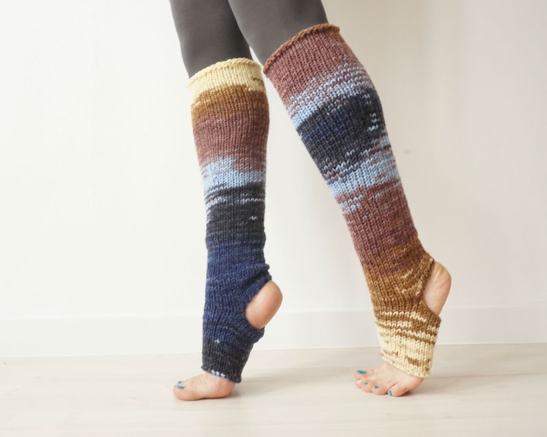 Yoga Leg Warmers Gift for Yogi Grip Socks Gift For Mom Etsy