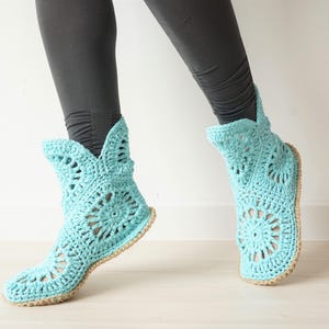 Sky Blue Accessories Sky Blue Slippers Slipper Boots Womens - Etsy
