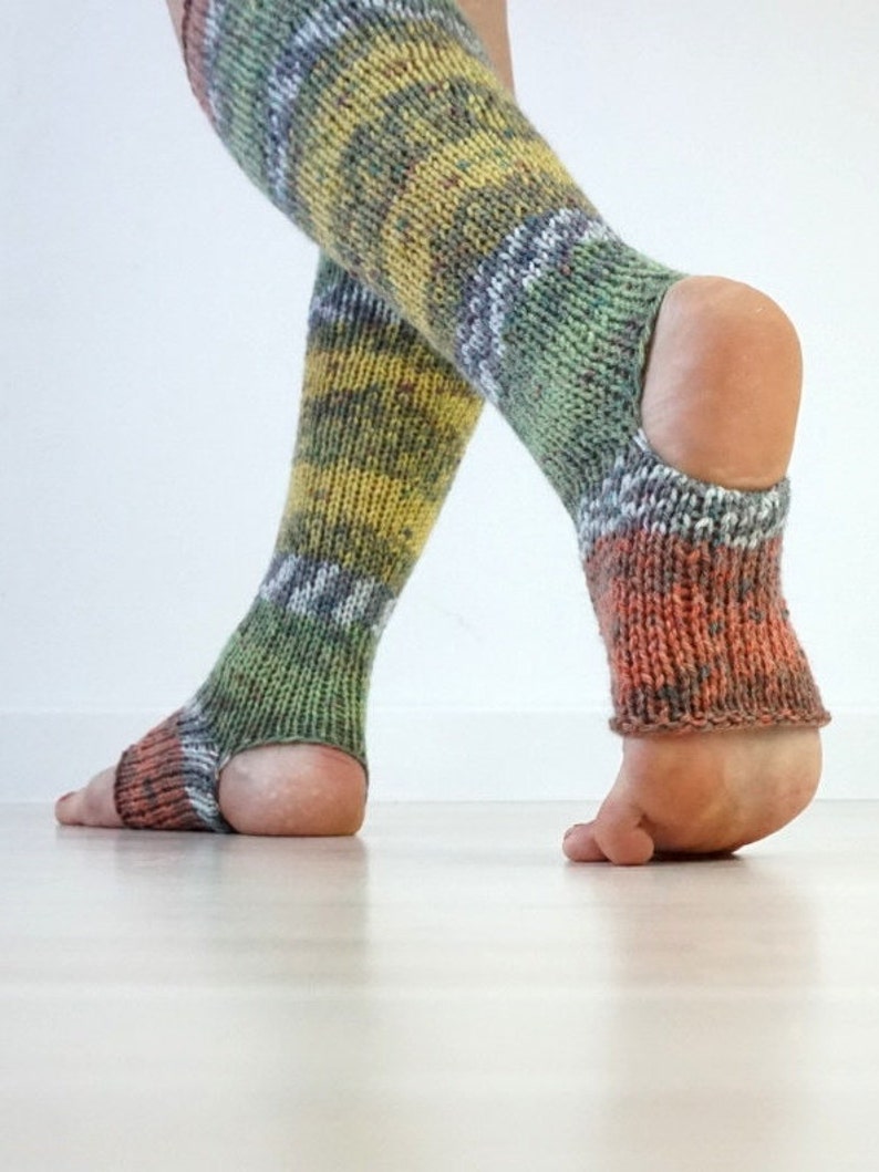 Feet Warmer Leg Warmers Knee High Socks Knitwear Athletic Etsy