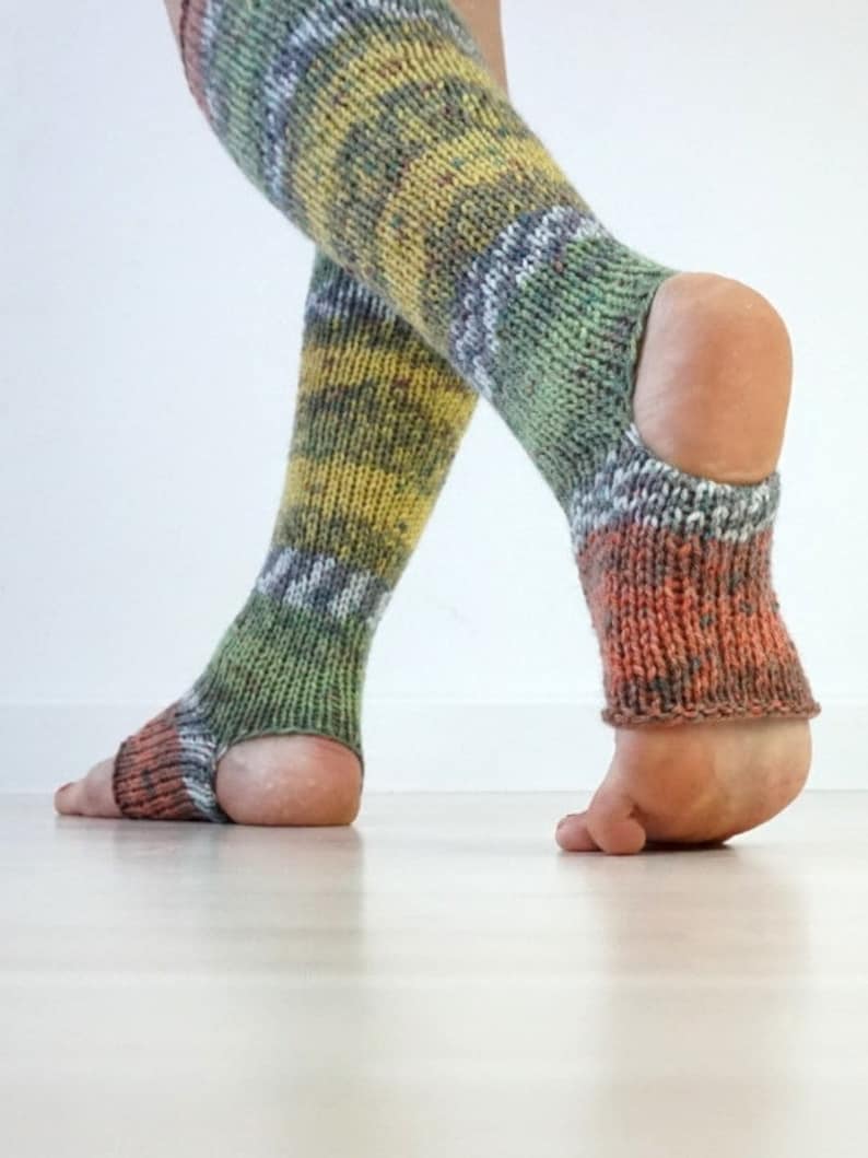 Feet Warmer Leg Warmers Knee High Socks Knitwear Athletic - Etsy