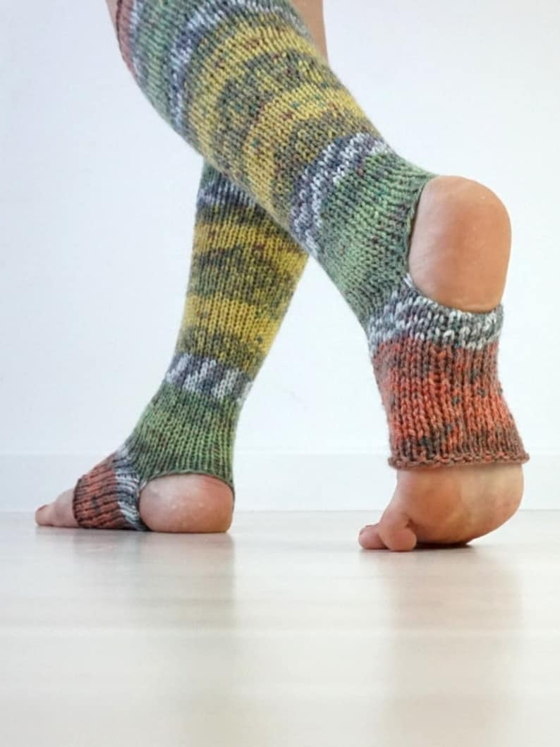 Feet Warmer Leg Warmers Knee High Socks Knitwear Athletic Etsy