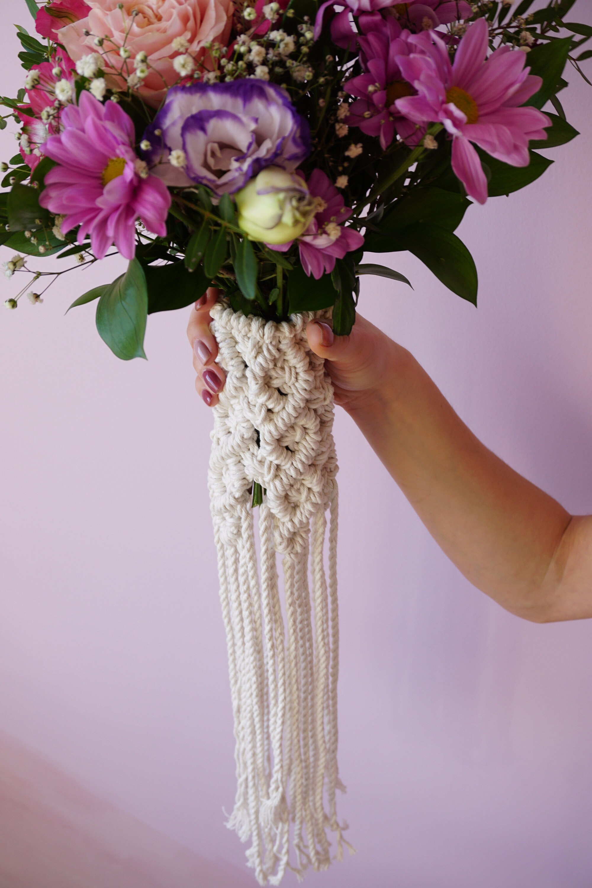 Rouleau De Film Maille Polyester Pour Fleuriste - Tissu Non Tissé Pour Emballer Les Bouquets DIY, 4.5 M X 60 Cm