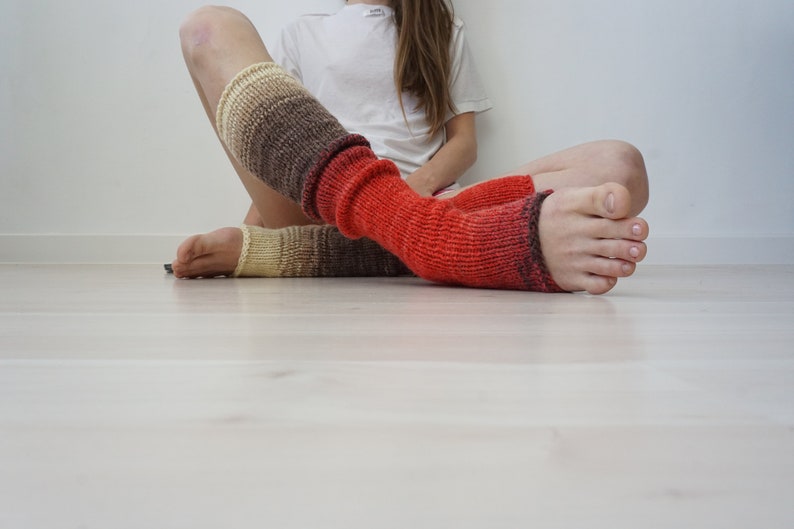 Yoga Socks Handknit Socks Yoga Wear Yoga Gift Blue Yoga Etsy
