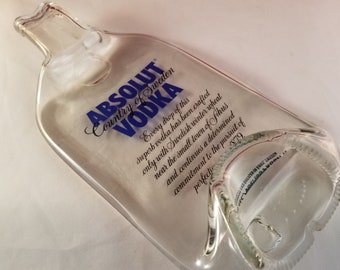 ABSOLUTE Vodka Bottle Bowl or Plate