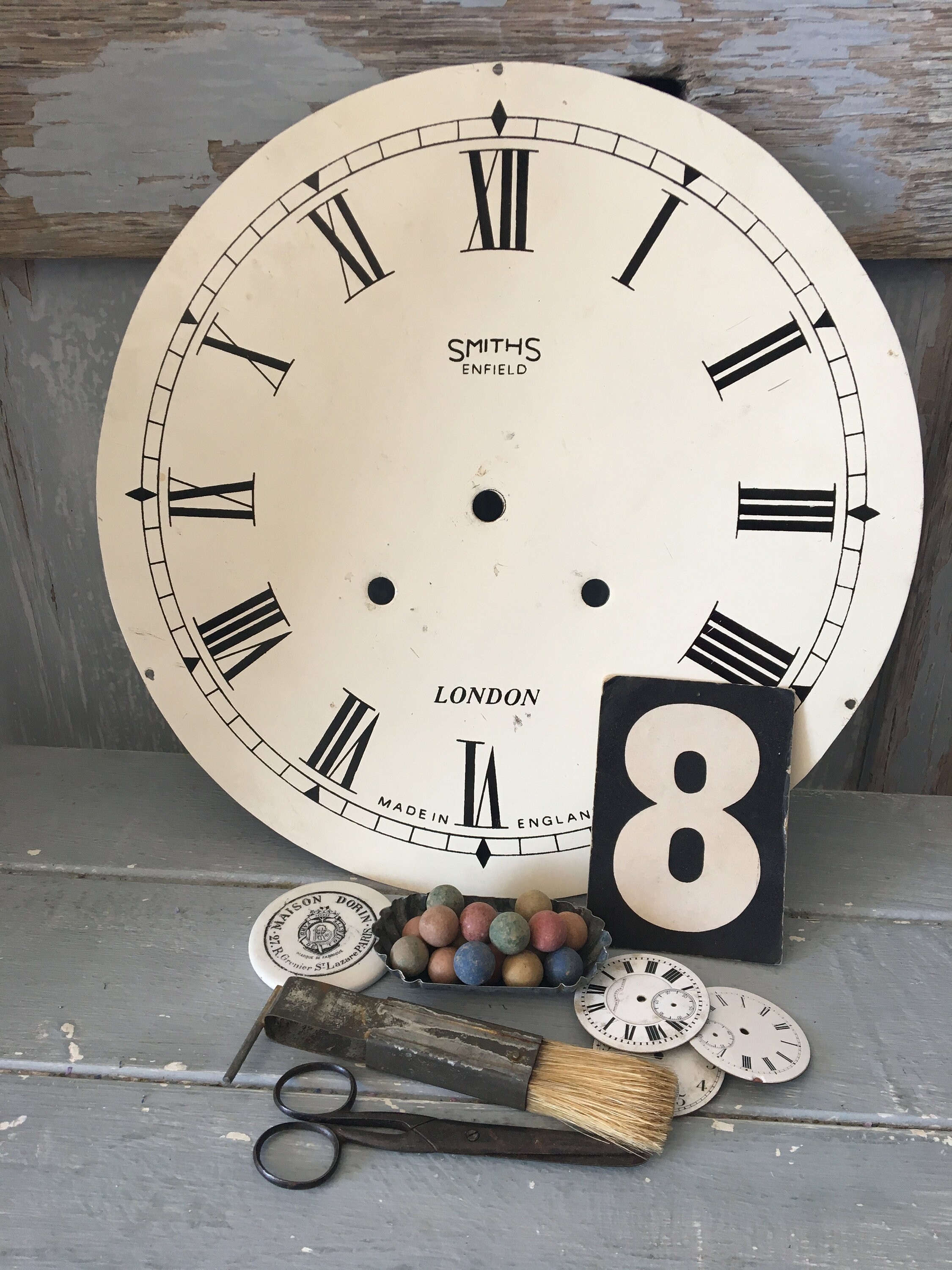 Metal Clock Face