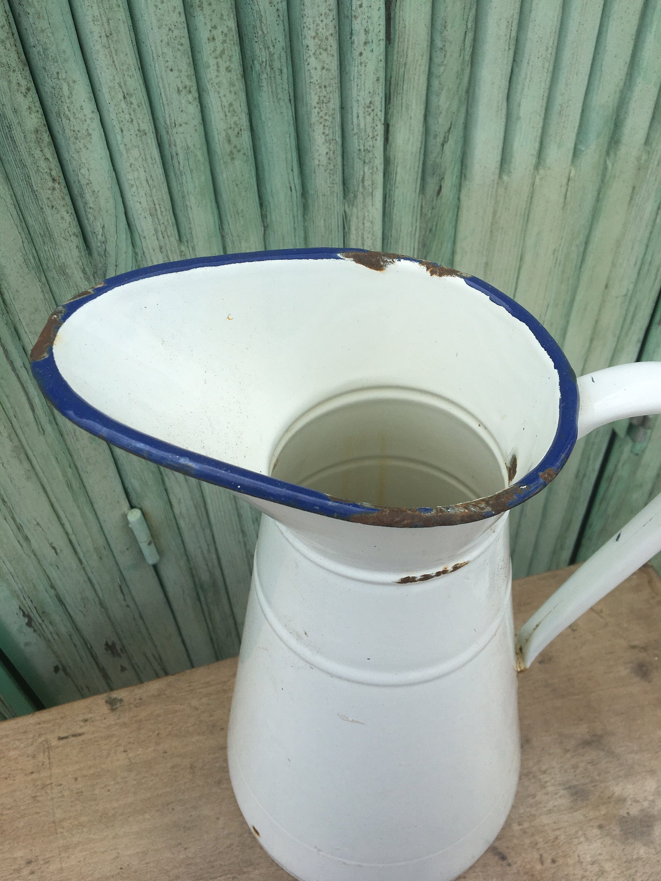 Vintage Enamel Jug