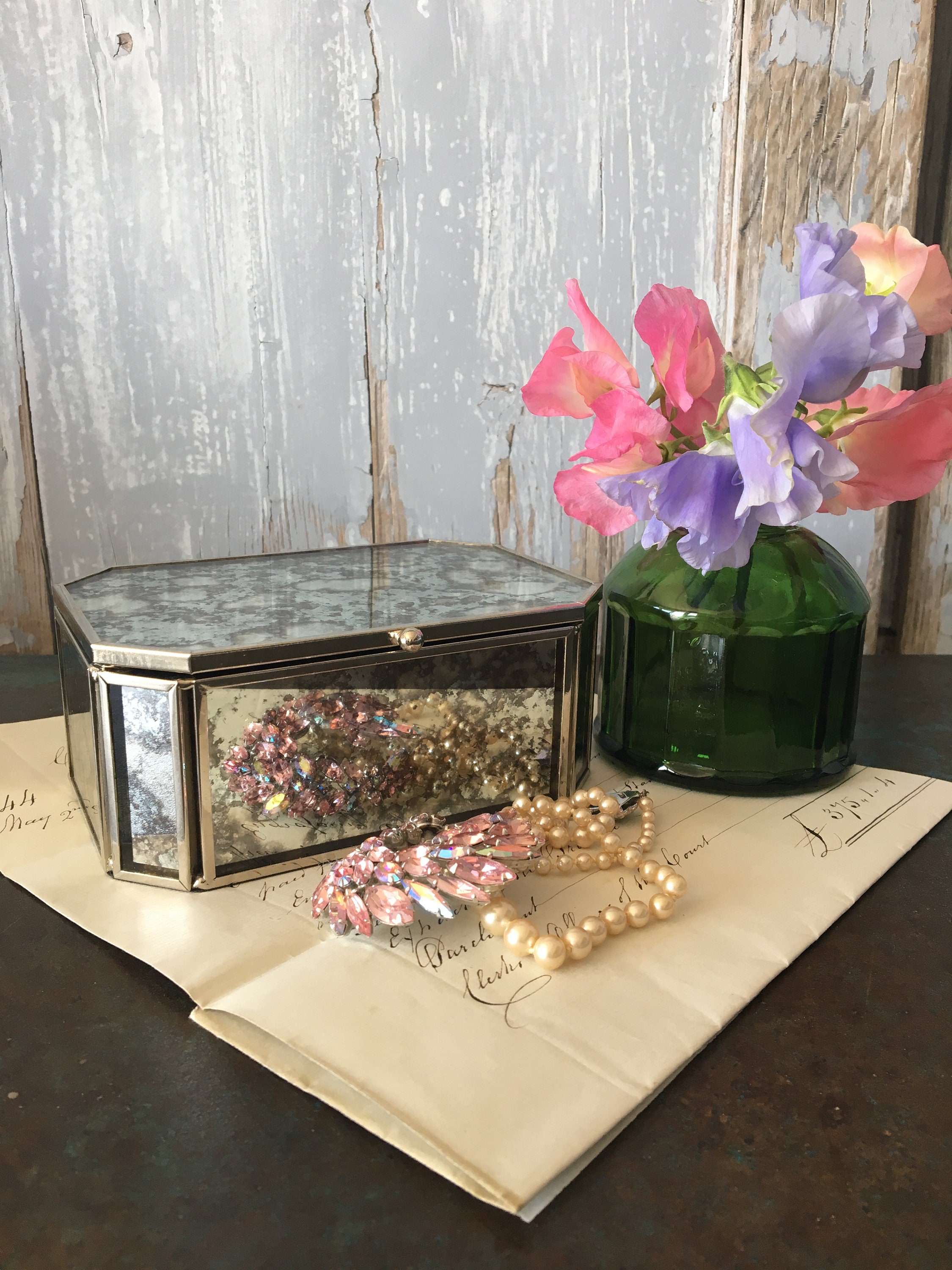 Mirrored Jewellery Box