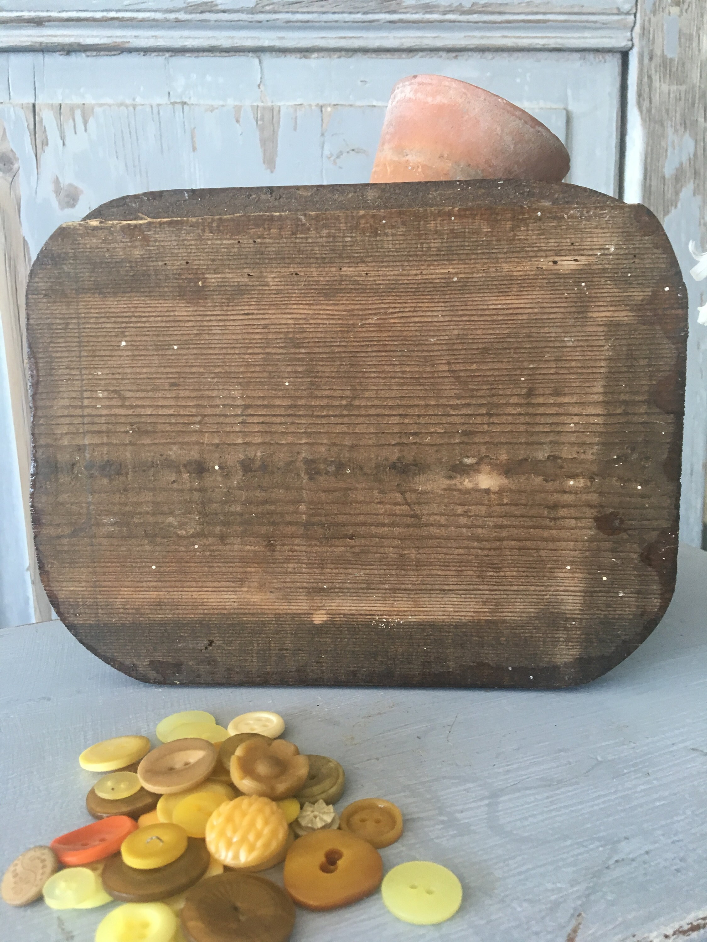 Vintage Wooden Plaque