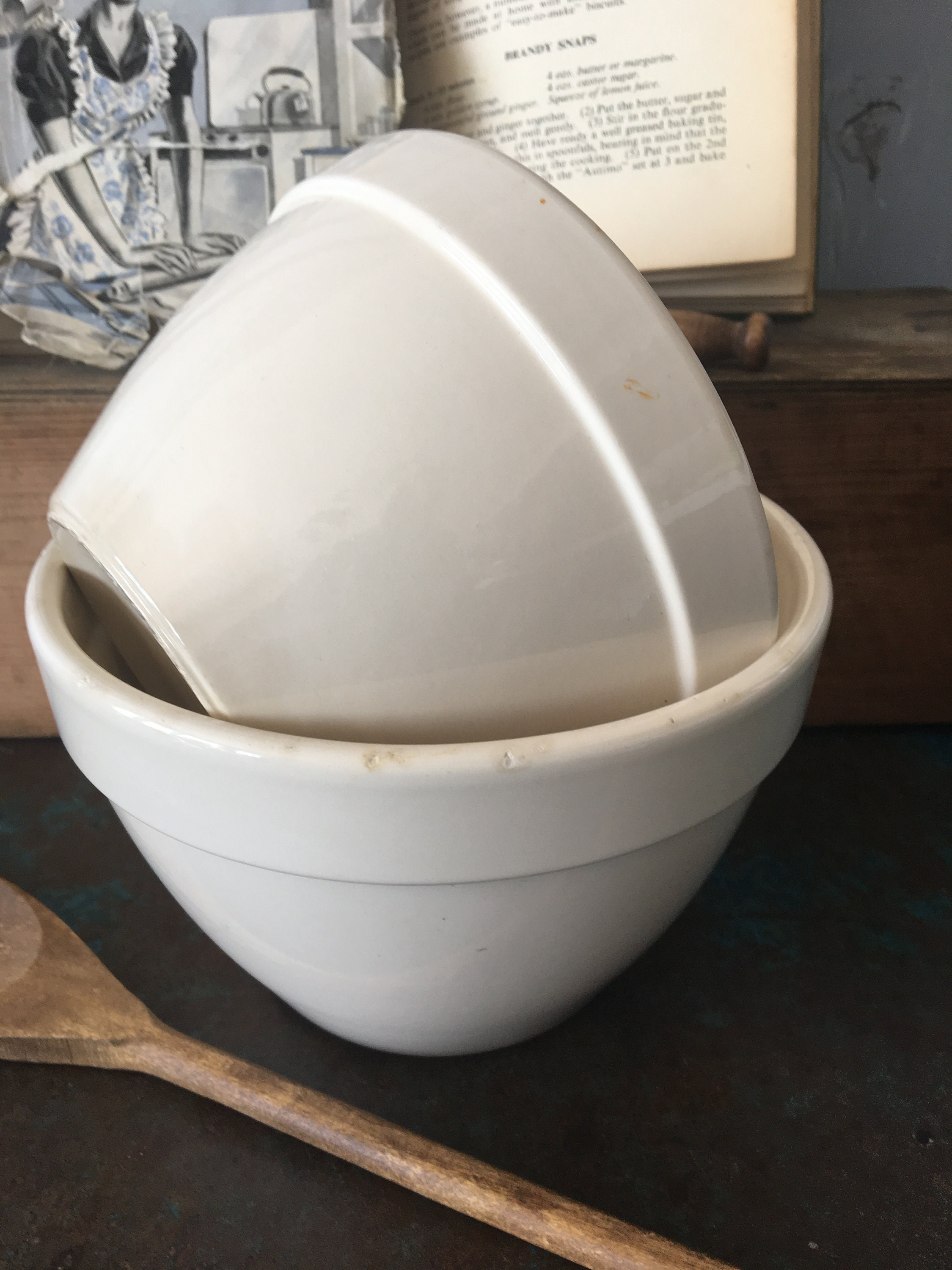 Two Pudding Basins