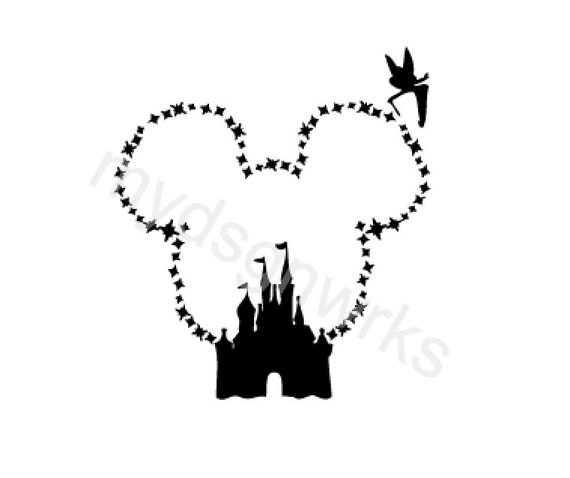 Download Free Tinkerbell Castle Magic Kingdom Svg Squad Goals Mickey Etsy SVG DXF Cut File