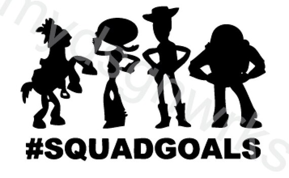 squad goals toy story
