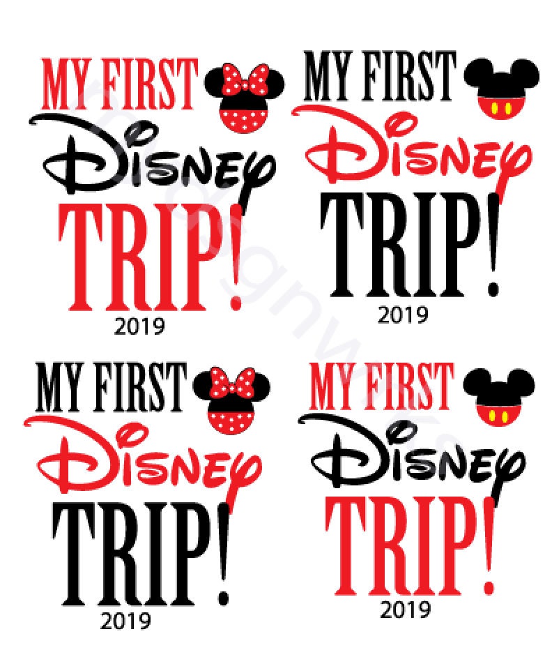 My First Disney Trip svg Disney Vacation SVG Family Shirt Etsy