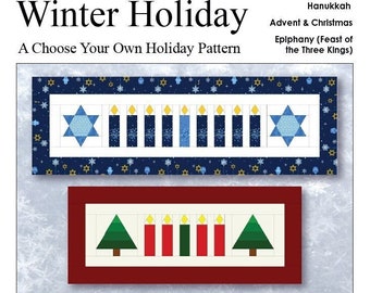 Winter Holiday Choice Table Runner