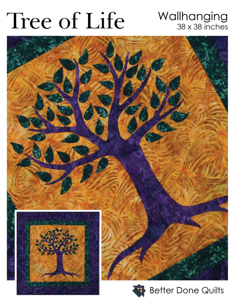 Tree of Life Wallhanging Pattern image 1