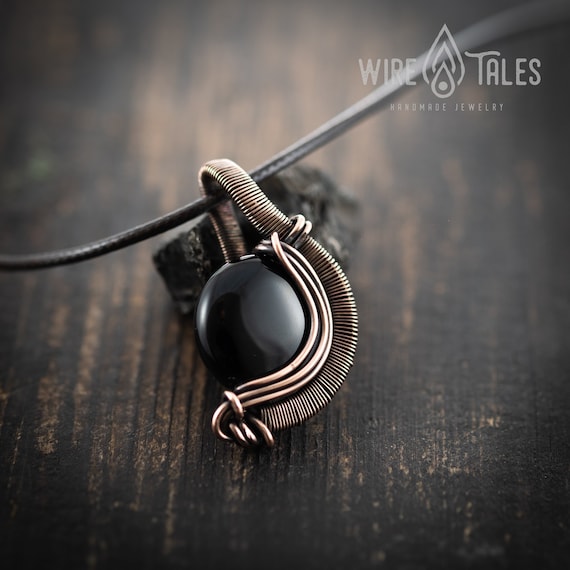 Mens wire hotsell wrapped pendants