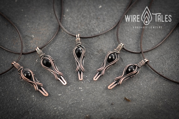 Mens wire 2024 wrapped jewelry
