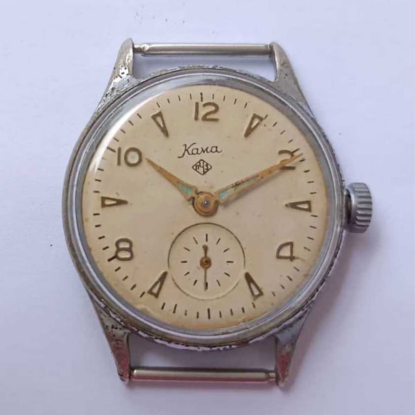 Rare Old Soviet\USSR Mechanical men's wrist watch - KAMA CCZ