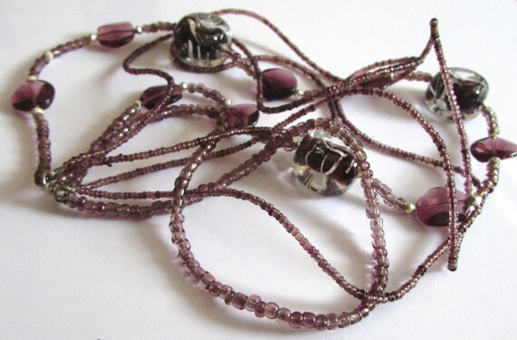 Rare Old Vintage Handmade Necklace Beads - image 2