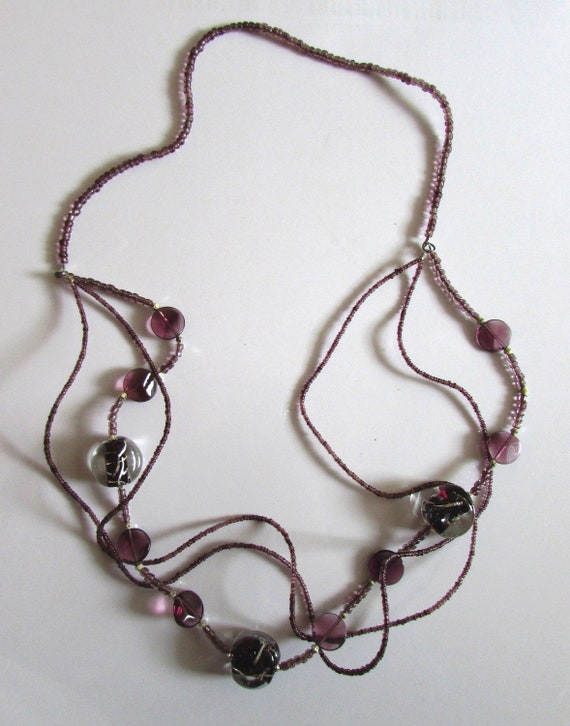 Rare Old Vintage Handmade Necklace Beads - image 1