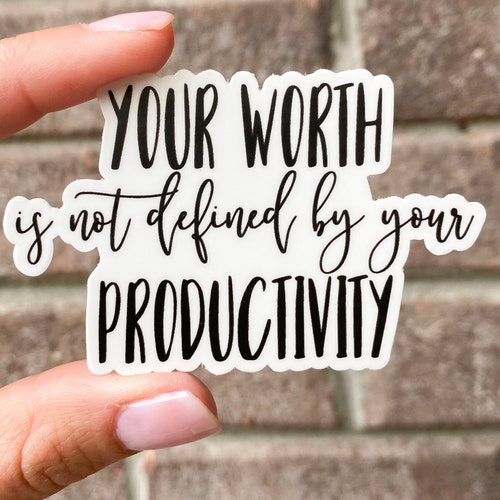 Your Worth Sticker Etsy
