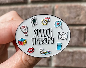 Speech Therapy Pin