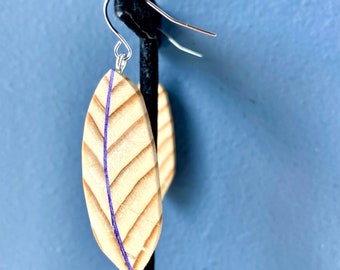 Large Teardrop Shaped Multicolored Fall Fashion Earrings