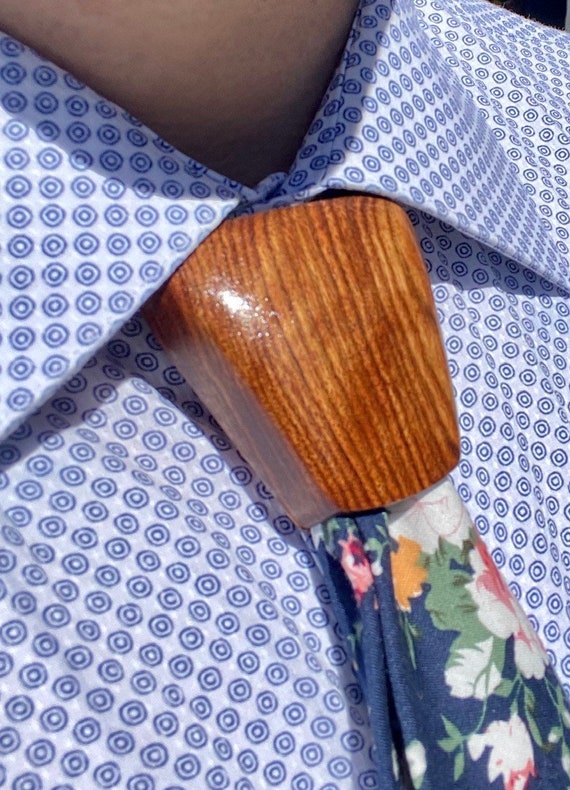 Nudo de corbata madera exótica - Etsy
