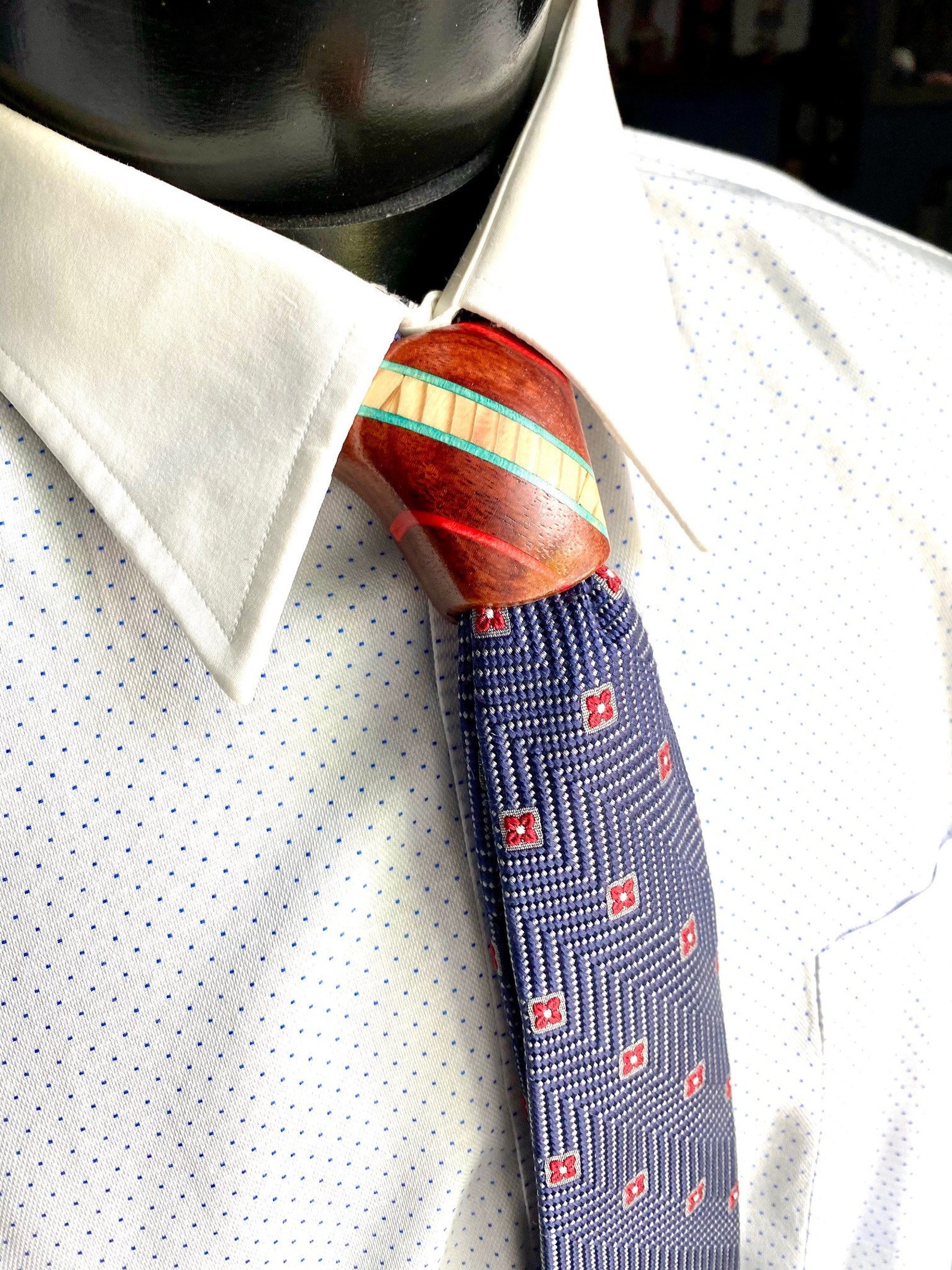 Handmade Wooden Necktie Knot Accessory Etsy