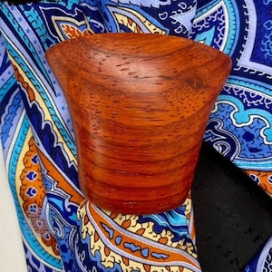 Men&#39;s And Women&#39;s Handmade Wooden Necktie Knot Or Scarf Ring