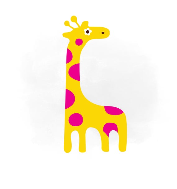 Download Giraffe SVG clipart Safari animals SVG vector Cut File | Etsy