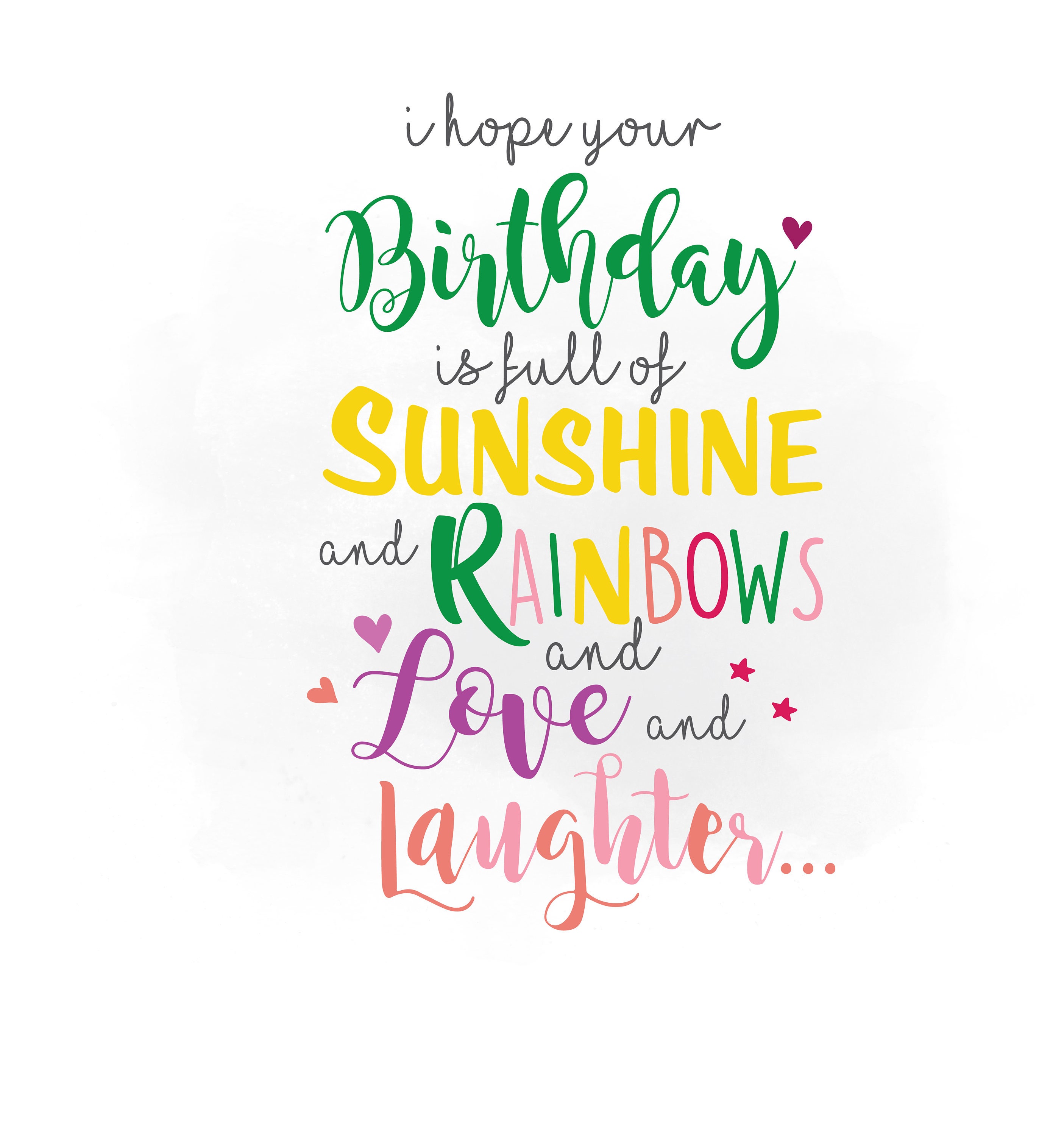 Download Birthday wishes SVG clipart Birthday Quote Digital Cut File | Etsy