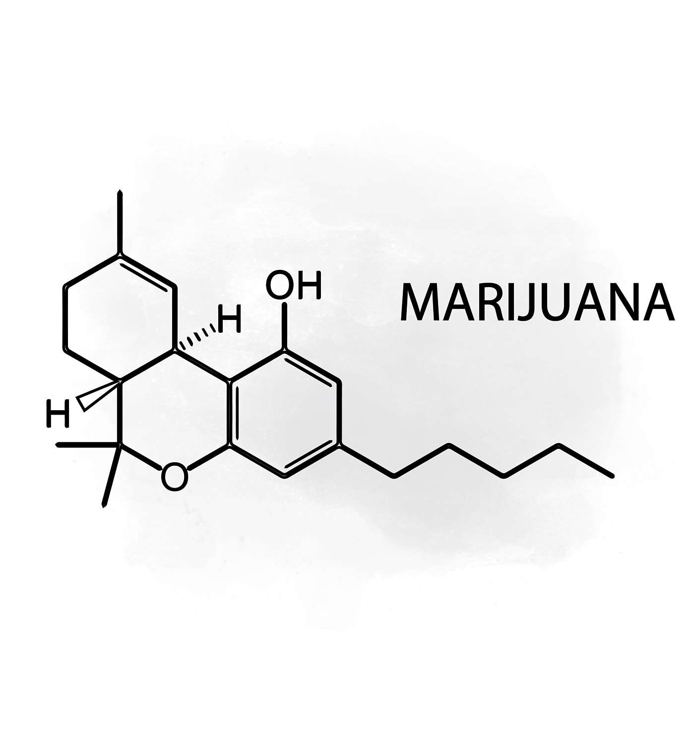 Marijuana formula SVG clipart Cannabis diagram svg Digital Etsy
