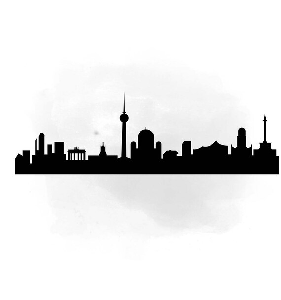 city skyline berlin svg clipart international city digital etsy