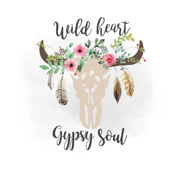 wild heart with gypsy soul buffalo wall mural image wild heart with gypsy soul buffalo wall mural image