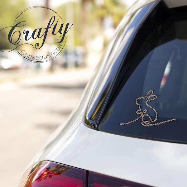 Rope Bunny Sticker - Etsy