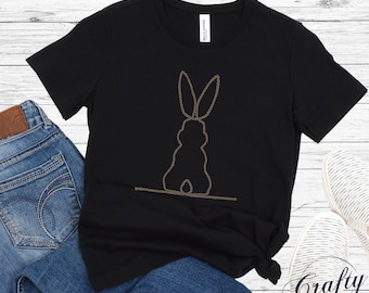 T-shirt premium pour femmes en jute Subtle Rope Bunny v.2