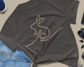 T-shirt Rope Bunny Shibari Design - Cadeau pour les amateurs de corde