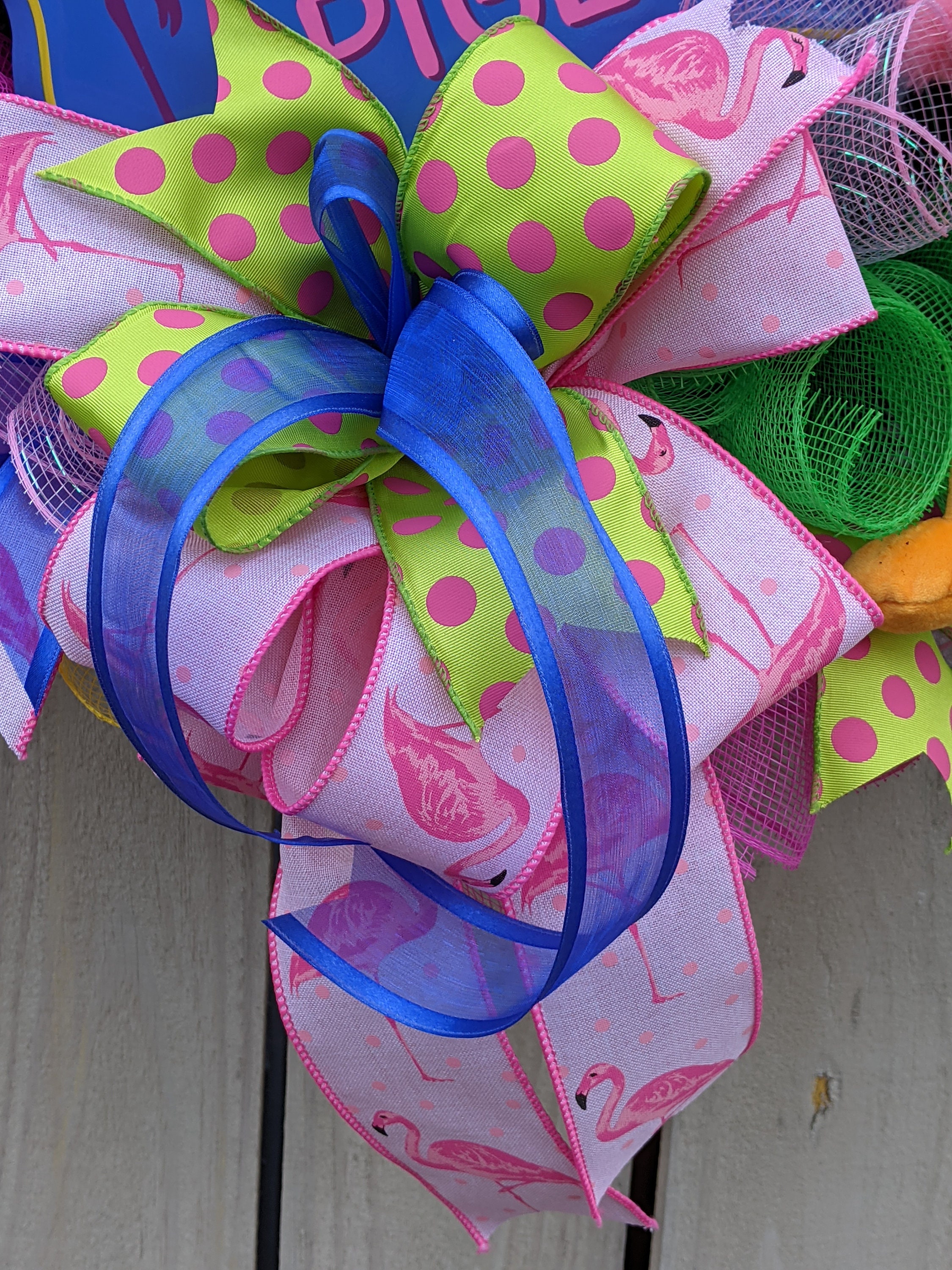 Flamingo wreath  etsy Flamingo wreath  etsy