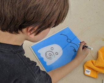 Ghost Dry Erase Board