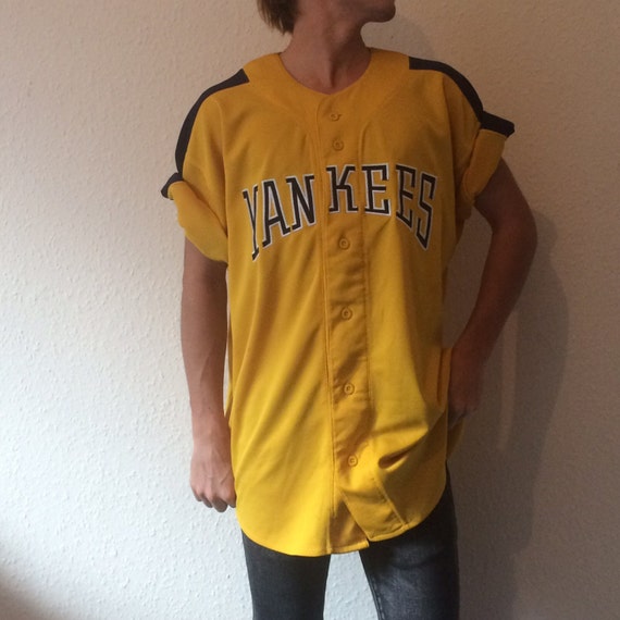 yellow yankees jersey