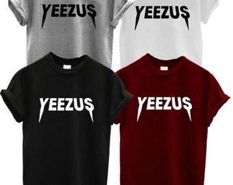 Kanye West Yeezus Inspired T shirt Shirt Uni-Sex Tees fast shipping U.S. seller
