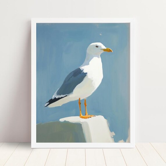Seagull Art Print