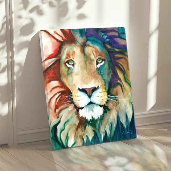Lion Canvas Art