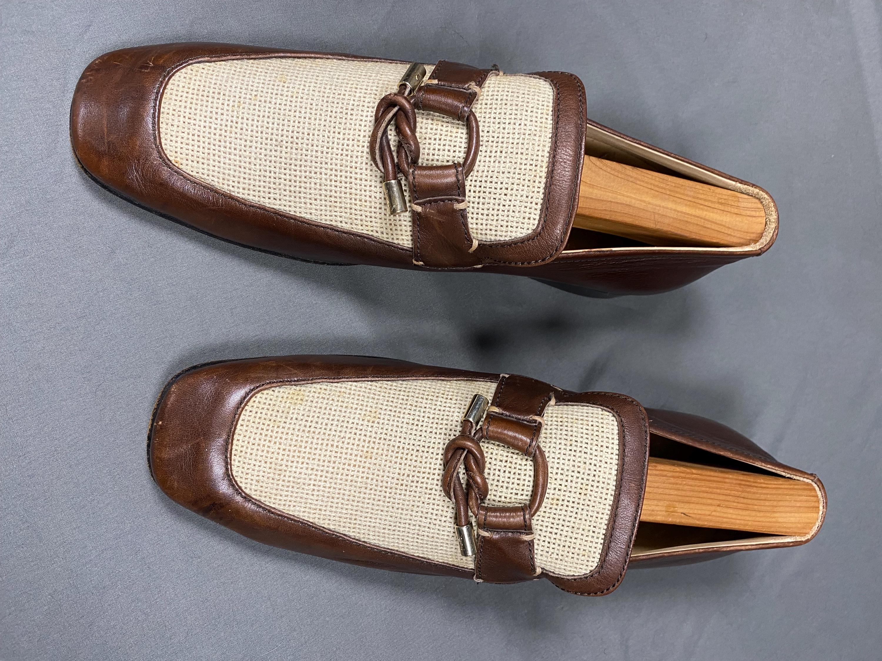 靴 Vintage Yves Saint Laurent loafers Vintage Yves Saint Laurent Loafers - Etsy